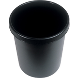 helit papierkorb "the german", 30 Liter, PE, schwarz