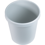 helit papierkorb "the german", 30 Liter, PE, lichtgrau
