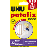 UHU klebepads patafix deco, wieder ablsbar, wei