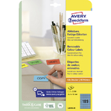 AVERY zweckform Mini-Etiketten, 25,4 x 10 mm, blau