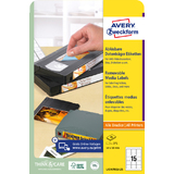 AVERY zweckform Stick+Lift etiketten fr zip Disketten, wei