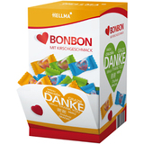 HELLMA herz-bonbons "DANKE", im Displaykarton