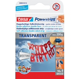 tesa powerstrips DECO, transparent, Haltekraft: max. 0,2 kg