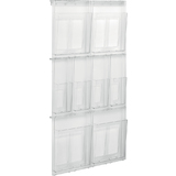 helit wanddisplay "the placativ", 4x din A4 + 4x 1/3 din A4