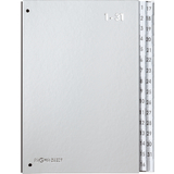 PAGNA pultordner Color, din A4, 1 - 31, 31 Fächer, silber