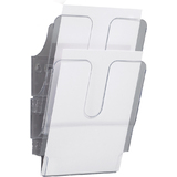 DURABLE wand-prospekthalter "FLEXIPLUS 2", A4, 2 Fcher
