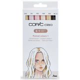COPIC marker ciao, 5+1 set "Portrait 1"