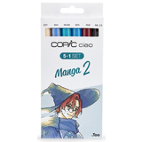 COPIC marker ciao, 5+1 set "Manga 2"