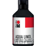 Marabu Aqua-Linoldruckfarbe, schwarz, 250 ml