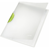 LEITZ klemmhefter ColorClip Magic, din A4, PP, dunkelgrn-