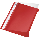 LEITZ schnellhefter Standard, din A5, PVC, rot