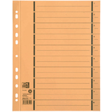 Oxford Trennbltter mit Perforation, din A4, gelb