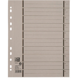 Oxford Trennbltter mit Perforation, din A4, grau