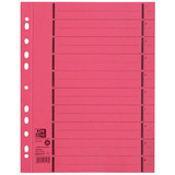 Oxford Trennbltter mit Perforation, din A4, rot