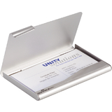 DURABLE visitenkarten-etui BUSINESS card BOX, mattsilber