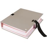 Oxford Dokumentenmappe, din A4, PVC-Einband, grau