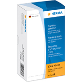 HERMA Frankier-Etiketten, 130 x 40 mm, doppelt, wei