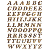 HERMA buchstaben-sticker A-Z, Prismaticfolie, gold, 8 mm