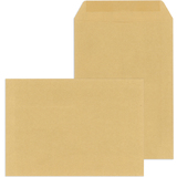 MAILmedia versandtaschen C5 naklebend, ohne Fenster, braun