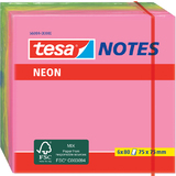 tesa neon Notes Haftnotizen, 75 x 75 mm, 3-farbig