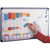 nobo Weiwandtafel mit Wochenplaner, (B)910 x (H)490 mm