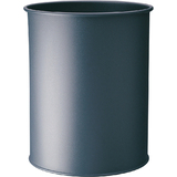 DURABLE papierkorb METALL, rund, 15 Liter, anthrazit