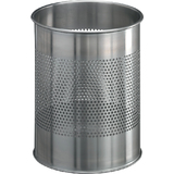 DURABLE papierkorb EDELSTAHL, 15 Liter, metallic silber