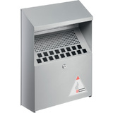 DURABLE wandascher METALL, 4 Liter, metallic silber