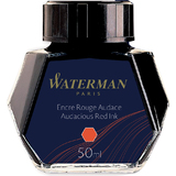 WATERMAN Tinte, rot, Inhalt: 50 ml im Glas