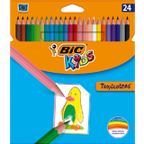 BIC kids Buntstifte Tropicolors, 24er Kartonetui