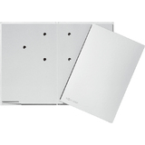 PAGNA unterschriftenmappe Color, din A4, 20 Fcher, silber