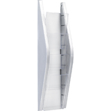 helit 4er wand-prospekthalter "the arc", 1/3 din A4 hoch