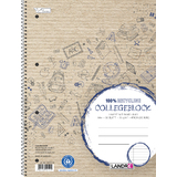 LANDRÉ collegeblock "Recycling" din A4, liniert, 80 Blatt