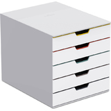 DURABLE schubladenbox VARICOLOR mix 5, mit 5 Schubladen