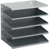 DURABLE sortierstation Business, 5 Fcher, grau