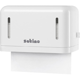 satino by wepa falthandtuch-spender mini, weiß