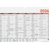 Glocken tischkalender "Tafelkalender", 2026, din A5 quer