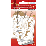 HERMA Weihnachts-Geschenkanhänger "Merry Christmas"