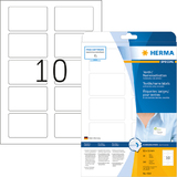 HERMA namens-etiketten SPECIAL, 80 x 50 mm, weiß