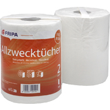 Fripa tissue Allzweck-Reinigungstcher, wei, auf Rolle