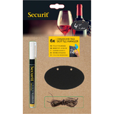 Securit Kreidetafel-Flaschenanhnger bottle TAG, oval