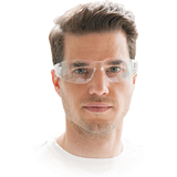 HYGOSTAR schutzbrille FLAT, Scheibentönung: klar