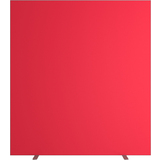 PAPERFLOW trennwand easyScreen, Textiloberfläche, rot