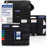 magnetoplan moderationstasche "Messenger", bestckt