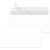 MAILmedia Briefumschläge din lang, haftklebend, weiß