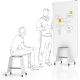 magnetoplan design-thinking Whiteboard, weiß