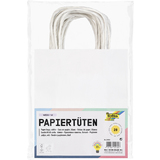 folia Papiertten, Kraftpapier, 125 x 50 x 150 mm, wei