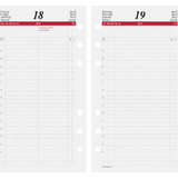 rido id kalender-einlage "Tageskalendarium" 2026