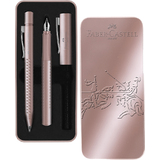 FABER-CASTELL Schreibgeräte-Set grip 2011, rosa