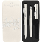 FABER-CASTELL Schreibgeräte-Set grip 2010 Harmony, weiß